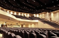Interior View Of A Two Level Auditorium